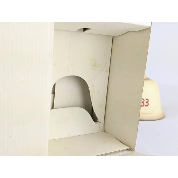 Vtg 1983 Goebel Hummel Annual Porcelain Bell Collectible 6th Edition West German - Picture 10 of 10